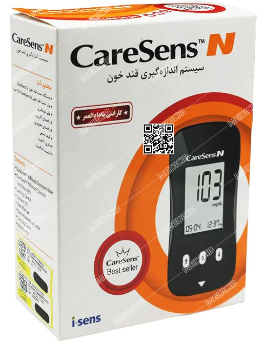 دستگاه تست قند خون مدل Caresens N