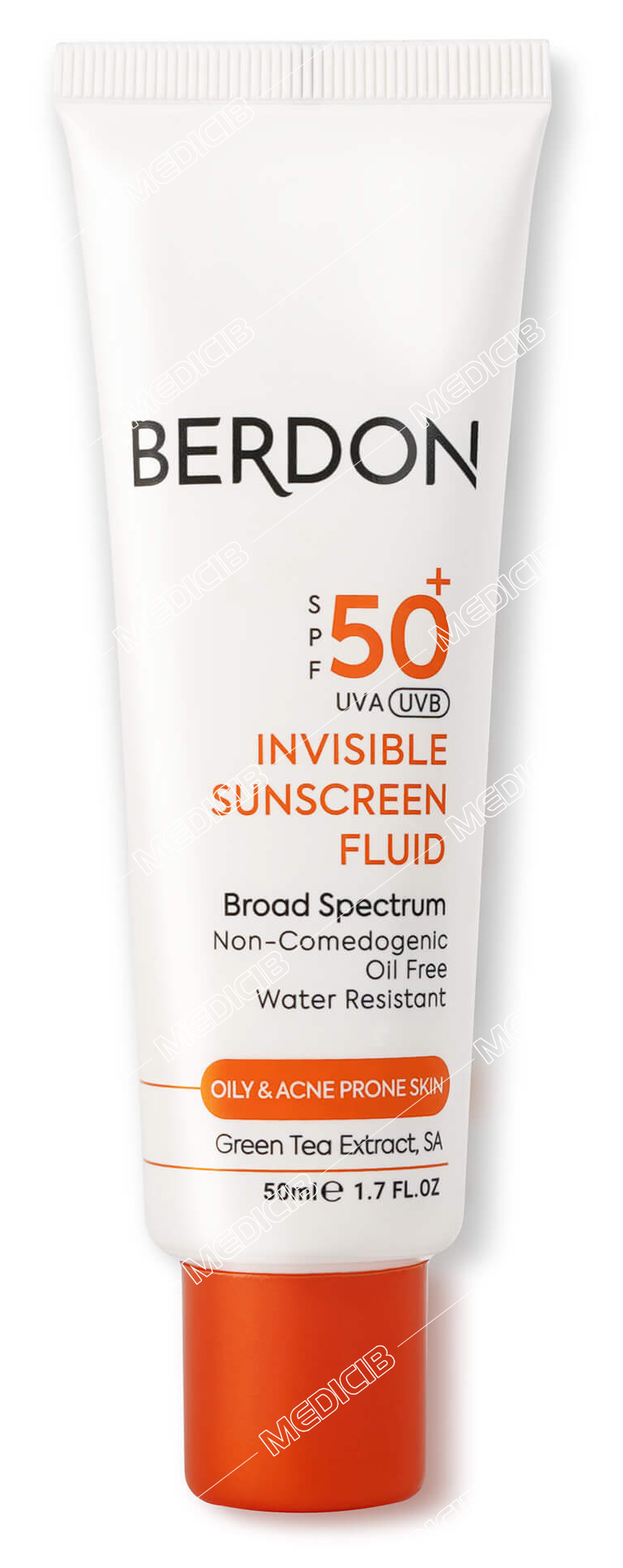 کرم ضد آفتاب پوست‌های چرب و آکنه ای SPF50 بردون