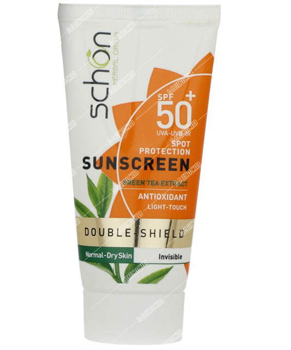 ضد آفتاب دابل شیلد SPF50(بی رنگ) شون