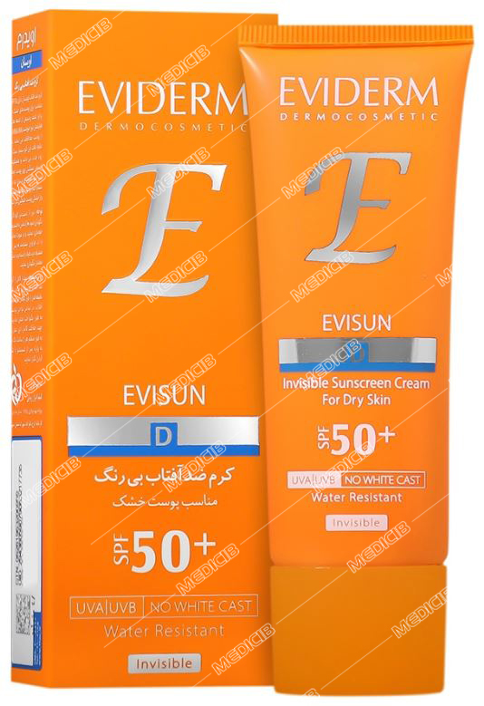 کرم ضد آفتاب اوی سان پوست خشک SPF50 بی رنگ اویدرم