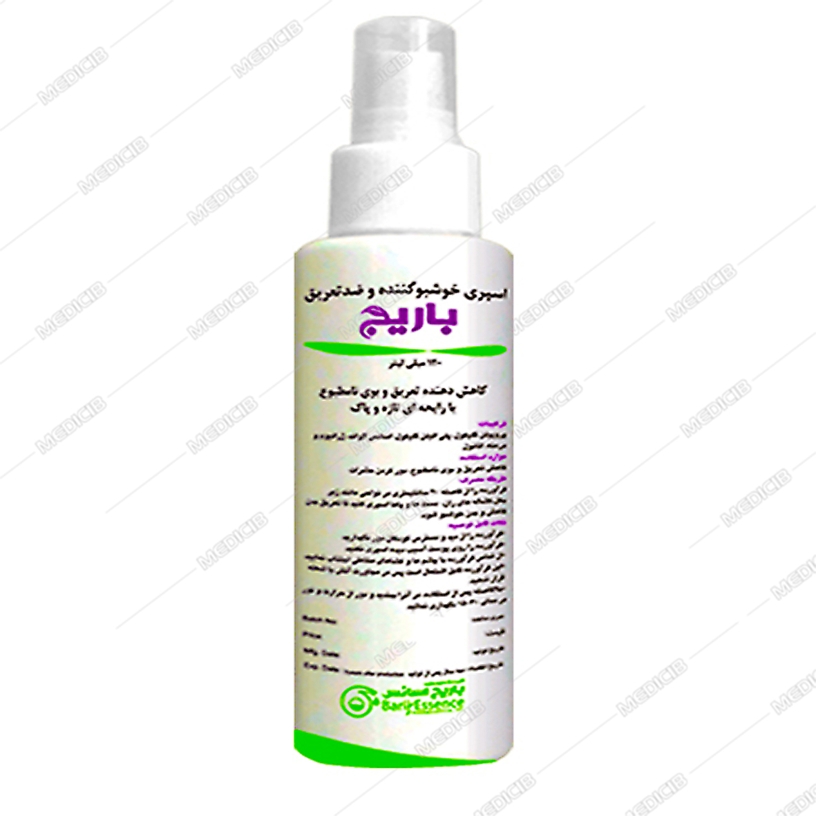 اسپری خوشبو کننده و ضد تعریق باریج