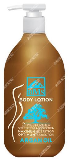 لوسیون بدن روغن آرگان بی ام اس
