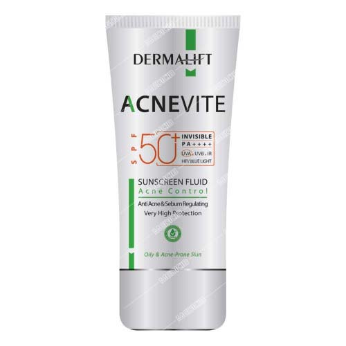 فلوئید ضد آفتاب آکنویت SPF50(بژ طبیعی)