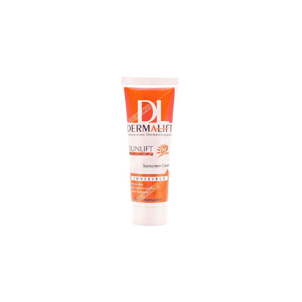کرم ضد آفتاب پوست چرب SPF50 سان لیفت رنگی (بژروشن)