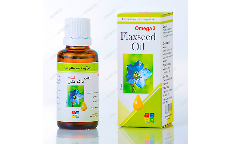 روغن دانه کتان 30 میلی‌لیتری