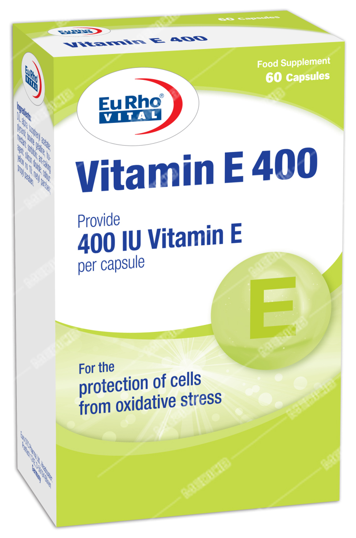 ویتامین E 400 یوروویتال 60 عددی