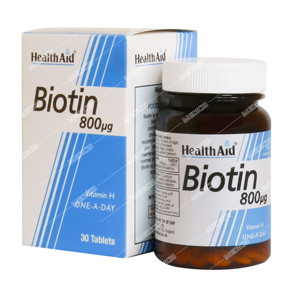 بیوتین 800 میکروگرم.