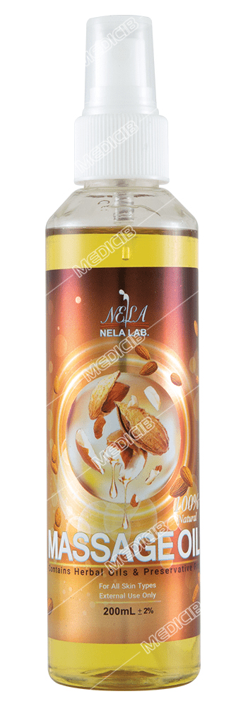 روغن ماساژ 200 میلی لیتری نلا