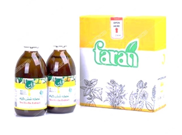 عصاره شش گیاه فران (2 عددی)